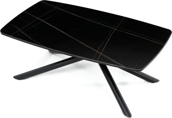 Konferenčný stolík čierny mramor AHG-X7227 BK