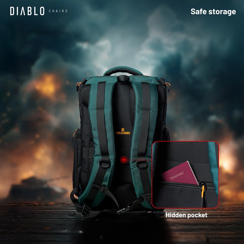 Batoh pre hráčov World of Tanks