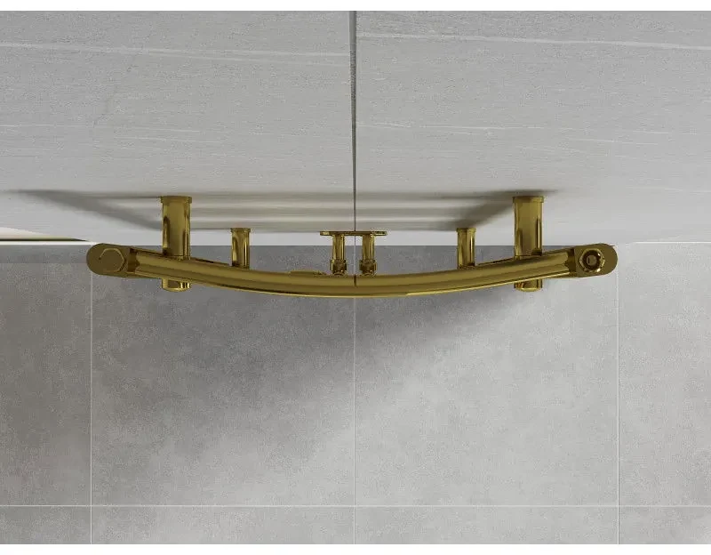 Mexen Ares, vykurovacie teleso 1200 x 500 mm, 420 W, zlatá, W102-1200-500-00-50