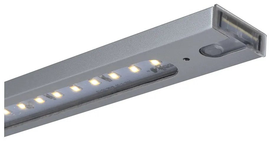 Stolná LED lampa Spira, 1xled 4.2w, matný chróm