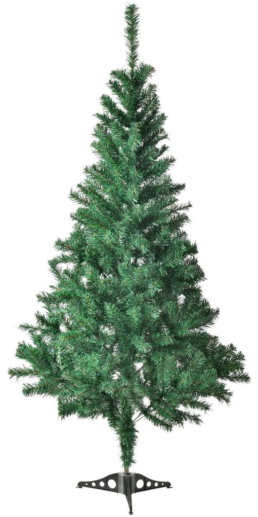 Juskys Umelý vianočný stromček - jedľa, 150 cm, so stojanom, zelený