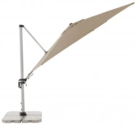 Doppler ACTIVE 370 cm - bočný záhradný slnečník s bočnou tyčou - 2. akosť (S258)