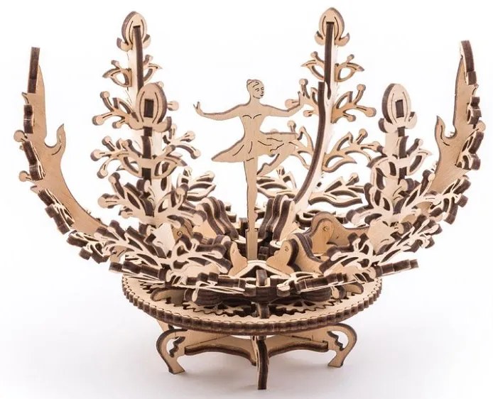 Ugears 3D puzzle Květina 101 ks