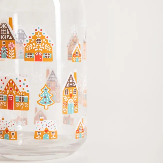Sada dvoch pohárov KONEV s vianočným motívom 759482 530 ml (2 ks)