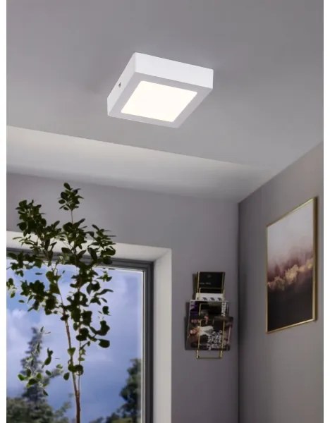 Eglo 94074 - LED stropné svietidlo FUEVA 1 LED/10,88W/230V