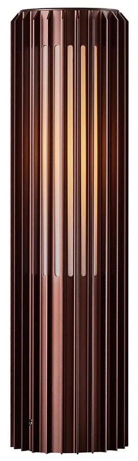 Nordlux - Vonkajšia lampa ALUDRA 1xE27/15W/230V IP44 hnedá 45,4 cm