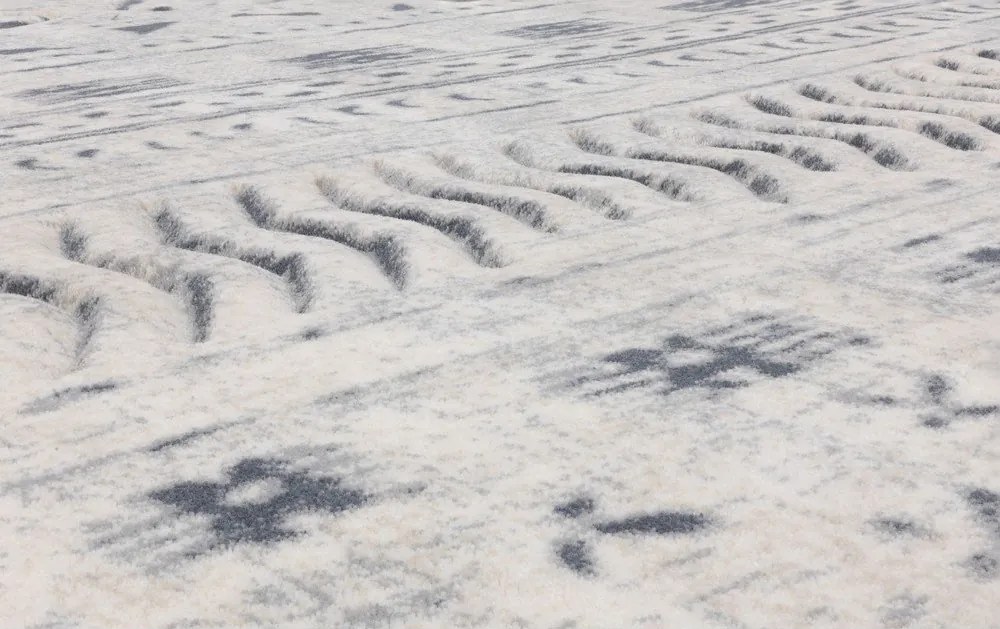 Biely vlnený koberec 230x340 cm Masi – Agnella