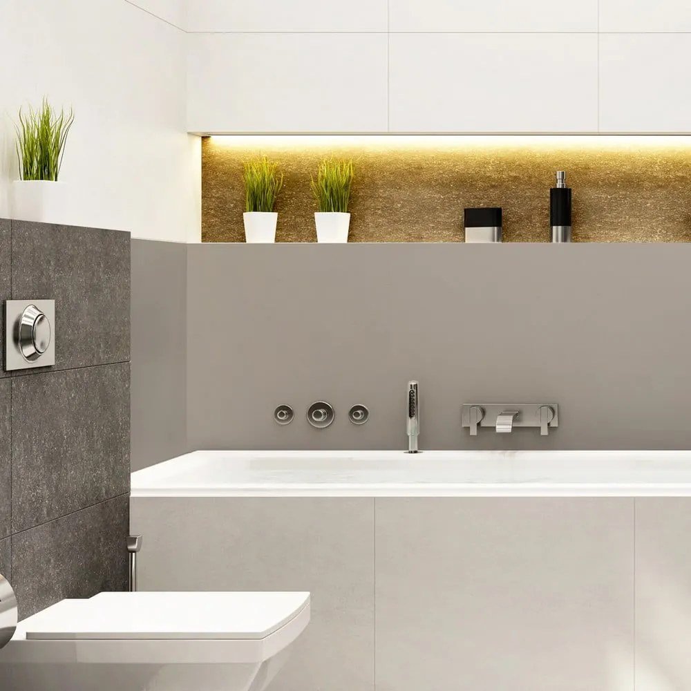 Samolepka na stenu 200x60 cm Taupe - Ambiance