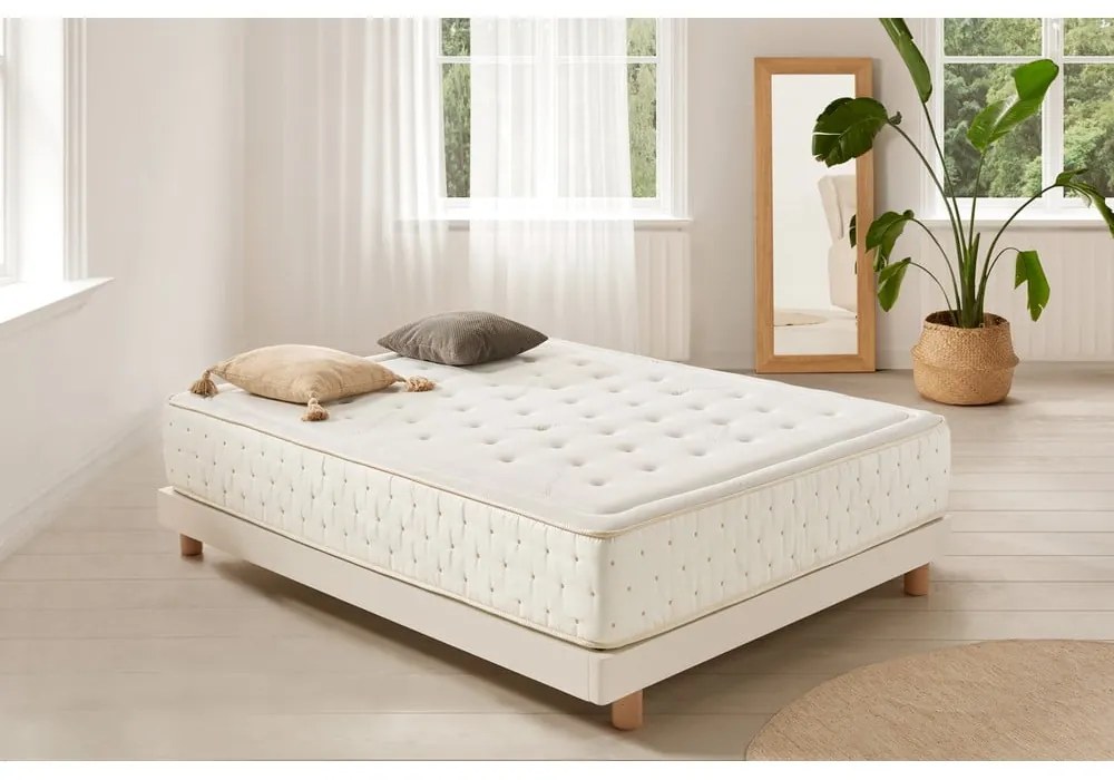 Tvrdý/stredne tvrdý obojstranný penový matrac 200x200 cm Premium Cashmere – Moonia