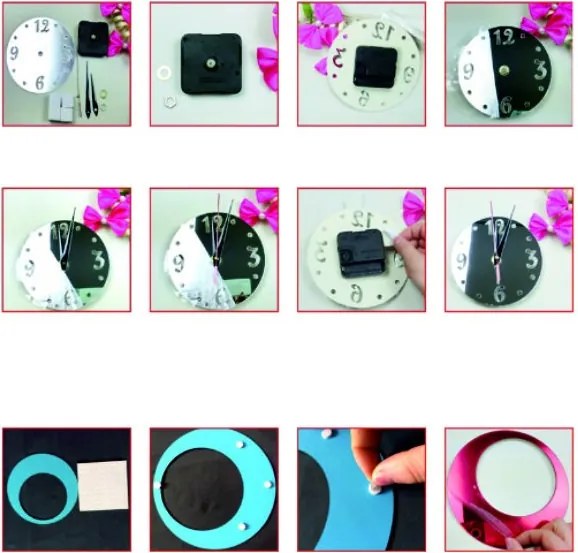 Nástenné hodiny mačka, zrkadlové hodiny na stenu kocúr I SENTOP IA-185-S