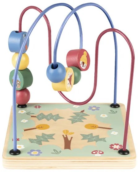 lupilu® Drevený vozík/Kocka na rozvoj motoriky (kocka na rozvoj motoriky) (100367679)