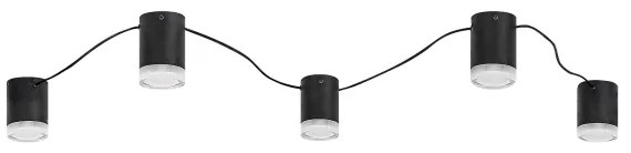 Rabalux 71295 - Stropné svietidlo LOOPLAB 5xG9/28W/230V