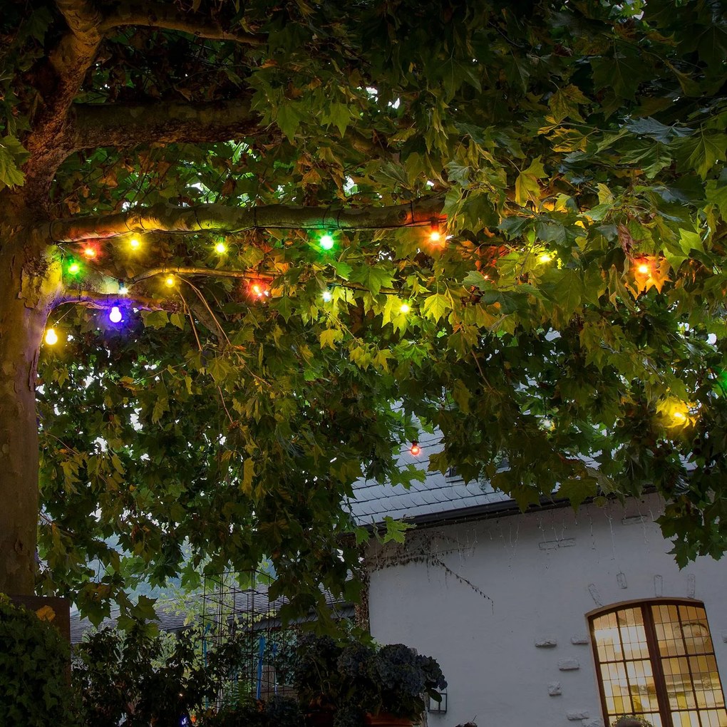 LED reťaz Pivná záhrada rozšírenie, farebná