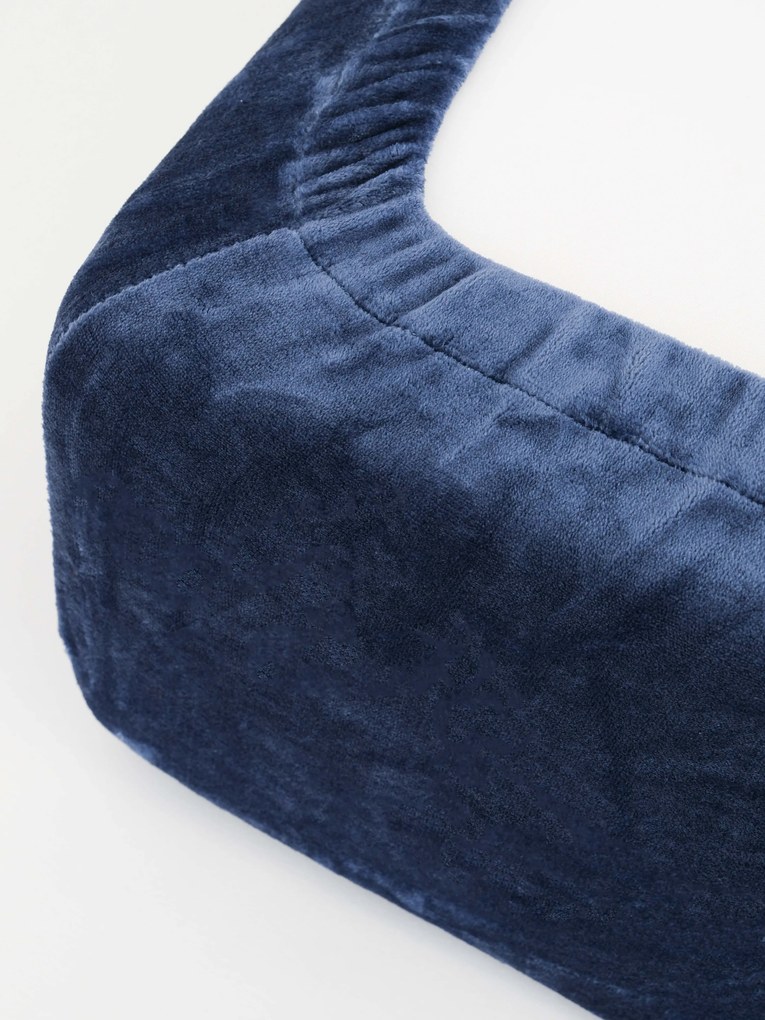 Plachta mikroplyš Deluxe 220 x 200 cm - námornícky modré