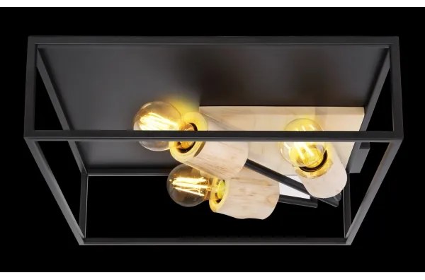 Globo 15477D1 - Stropné svietidlo HAGAR 3xE27/60W/230V