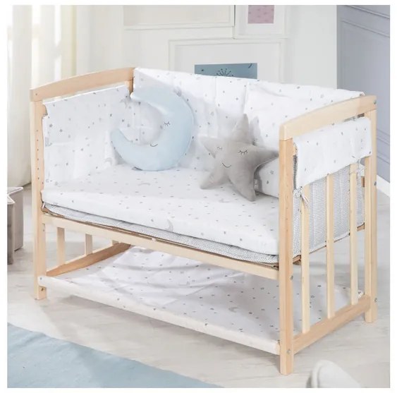 roba Detská postieľka so spacím vakom 4 v 1 + Detská deka, 70 x 100 cm (800010723)