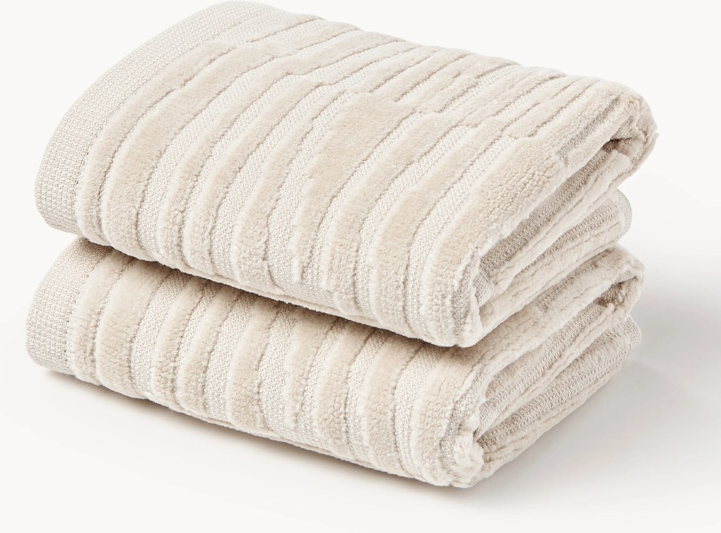 Zamatový uterák Petra, rôzne veľkosti