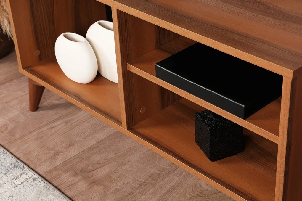 TV skrinka ZISINO 100 cm orech