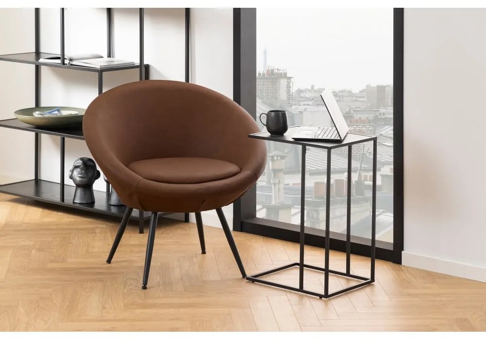 Odkladací stolík s doskou v dekore mramoru 43x35 cm Infinity – Actona