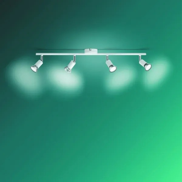 Philips - Bodové svietidlo LIMBALI 4xGU10/50W/230V biela