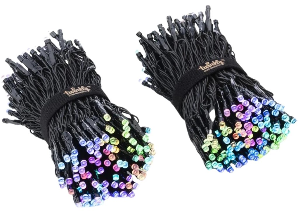 Twinkly Inteligentná LED svetelná reťaz Twinkly Strings Multicolor - 400 žiaroviek