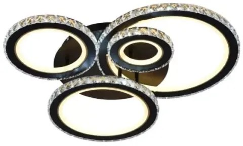 LED Stmievateľný prisadený luster LED/120W/230V 3000-6500K + diaľkové ovládanie