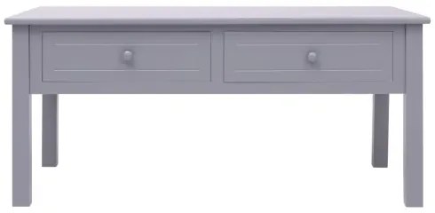vidaXL Konferenčný stolík sivý 100x50x45 cm drevený-