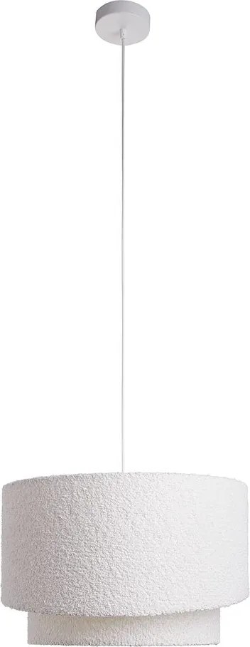 FONISSI Závesná lampa buklé - biela