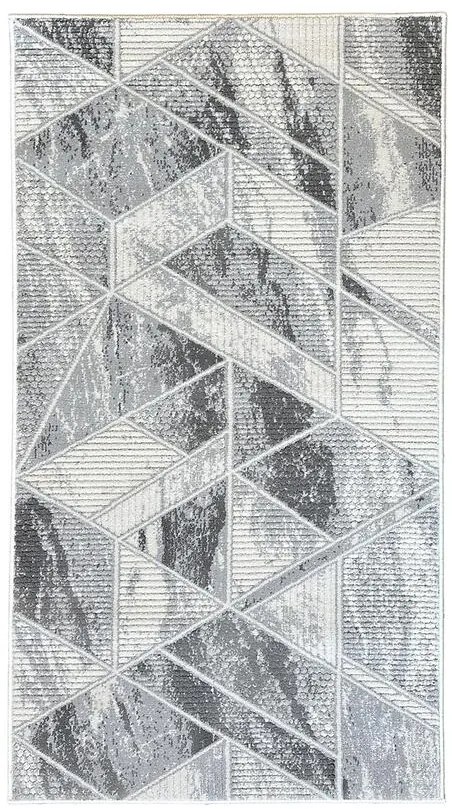 Koberec Merlyne 0,8/1,5 E565A SGZ52 krémový/tmavosivý