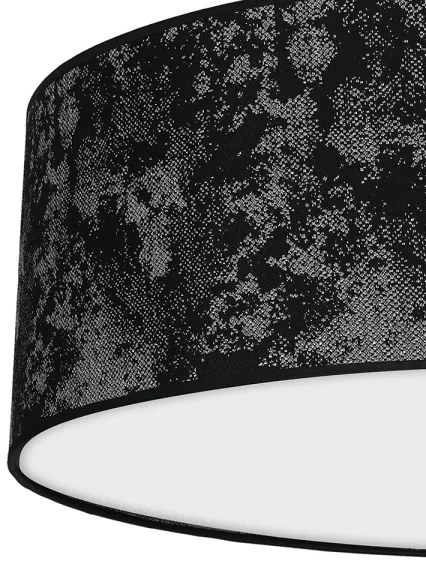 Stropné svietidlo SATINO 3xE27/60W/230V čierna/šedá