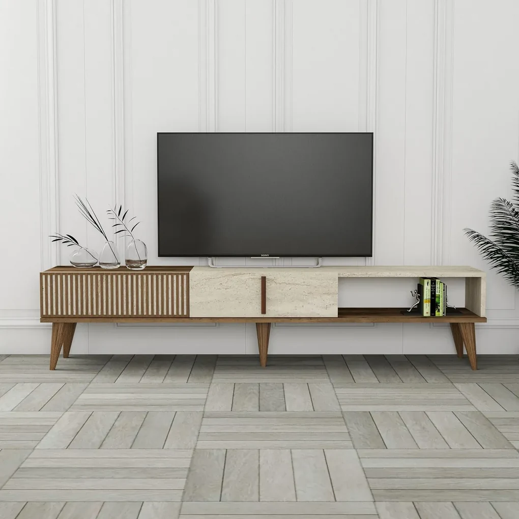 Televízny stolík Milan Travertine