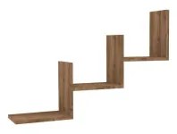 Nástenná polica MIST 60x90 cm hnedá