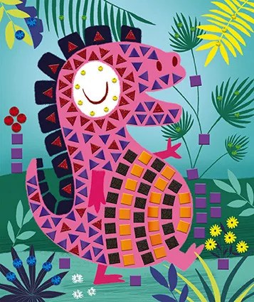 Atelier Maxi - mozaika dinosaury