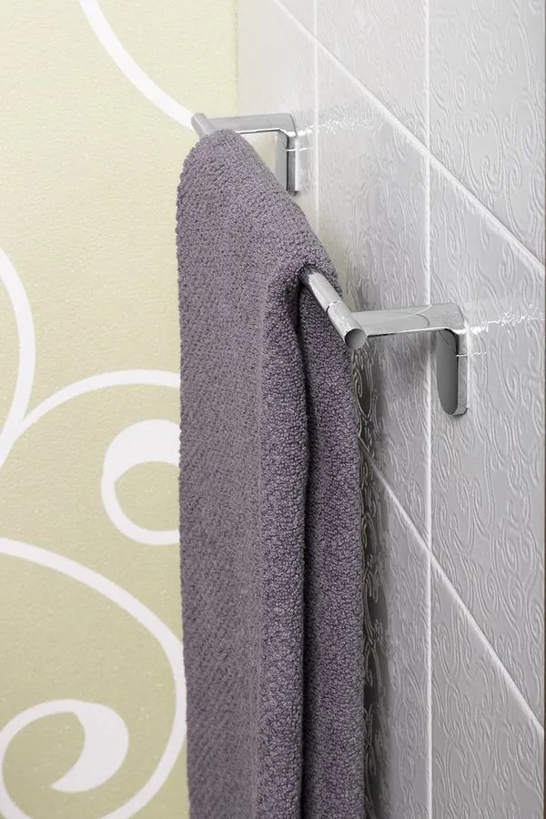 Aqualine Aqualine, ZERO držiak uterákov 330x55mm, chróm, ZE320