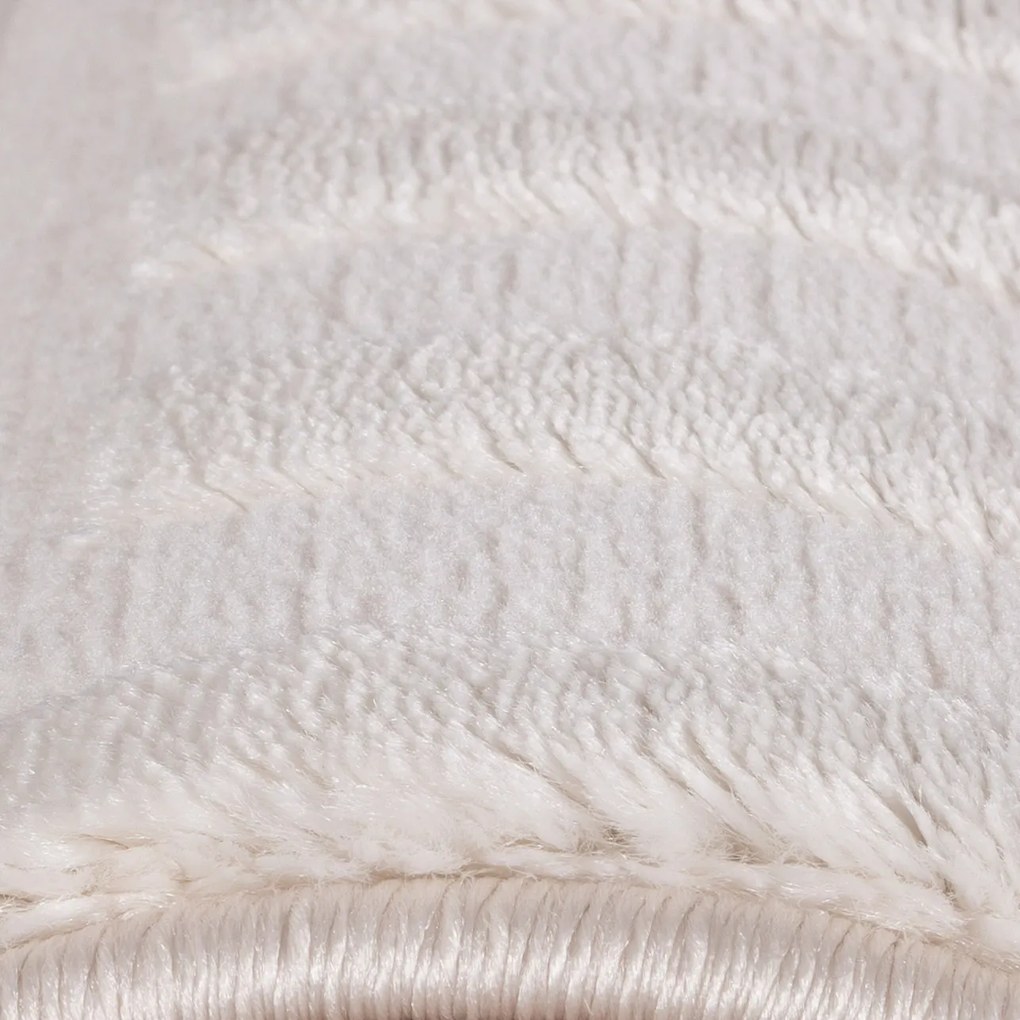 Ayyildiz, Behúň Sahara 1114 Cream, 80x250, biela, obývacia izba