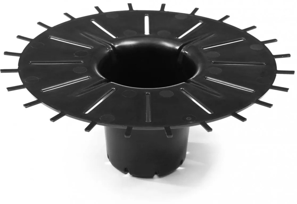 Kvetináč STRIPPED ECO VI 25 cm antracitová