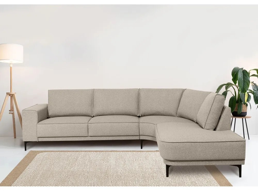 Béžová rohová pohovka (pravý roh) Copenhagen – Scandic