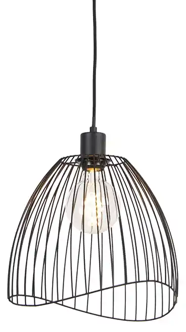 Dizajnová závesná lampa čierna 29 cm - Pua | BIANO