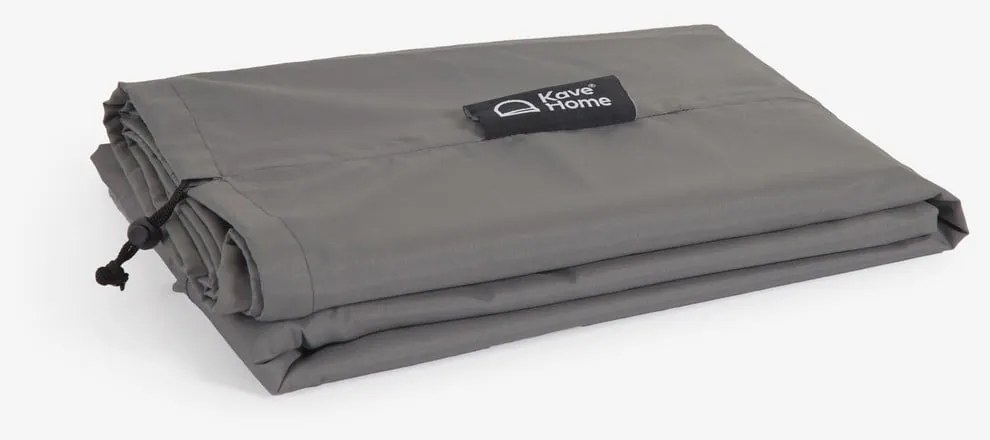 Sivý ochranný obal pre záhradnú pohovku Kave Home Iria, 105 x 210 cm