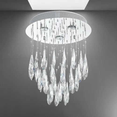 LUXERA 62431 LED strop krištáľ svietidlo RUSSET Ø40