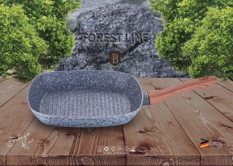 BERLINGERHAUS BH-1208 panvica na grilovanie Forest Line, 28 cm