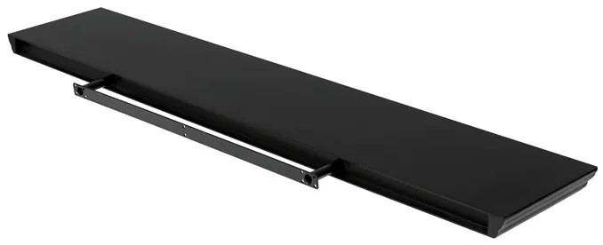 Autronic BONTEC Polička, mdf, čierna, P-026 BK Farba: Biela