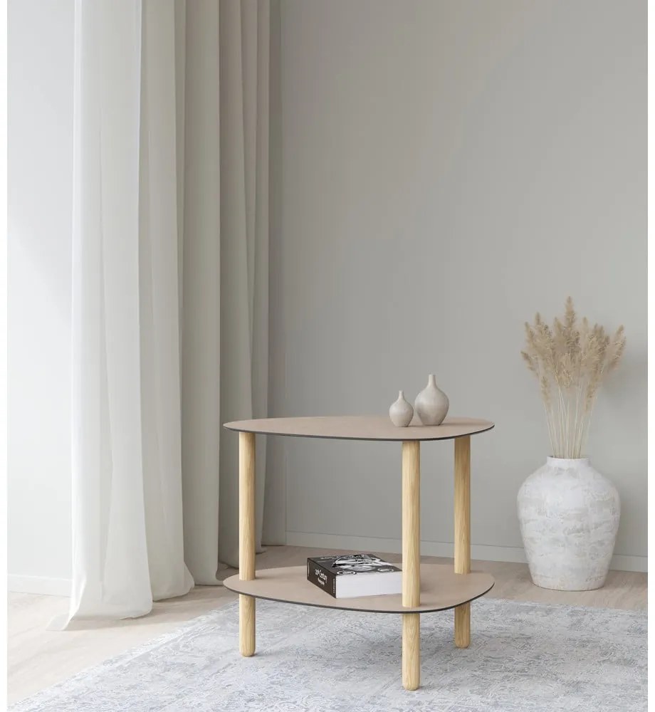 Odkladací stolík 44x45 cm Curve L Bull – LIND DNA