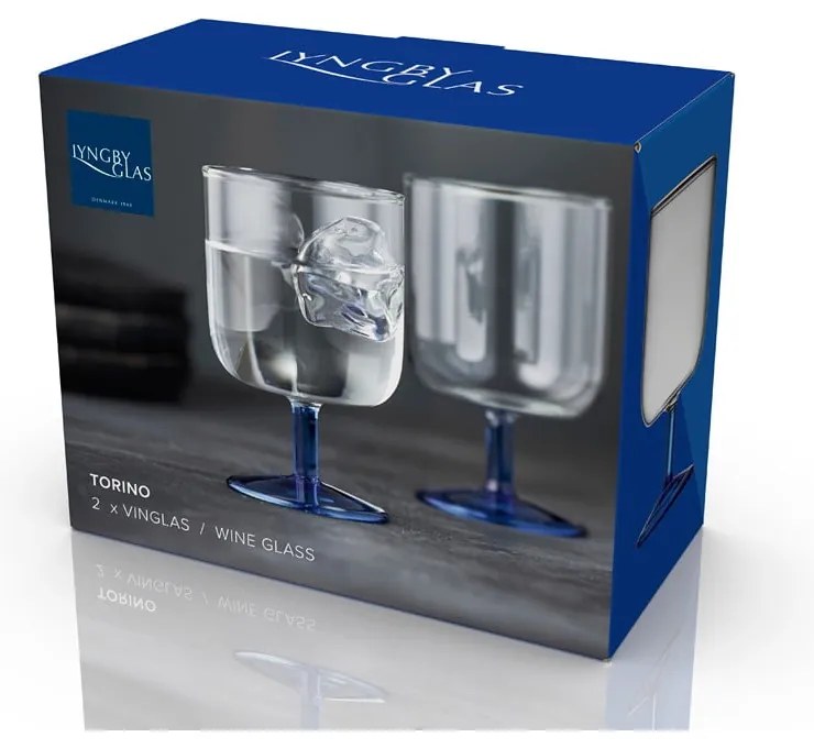 Poháre na víno v súprave 2 ks 300 ml Torino – Lyngby Glas