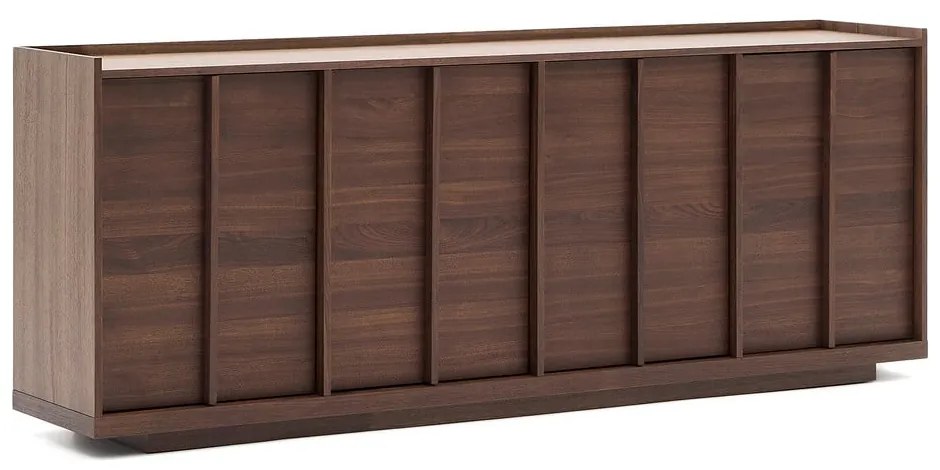 Hnedá komoda v dekore orecha 200x80x45 cm Onix – Kave Home