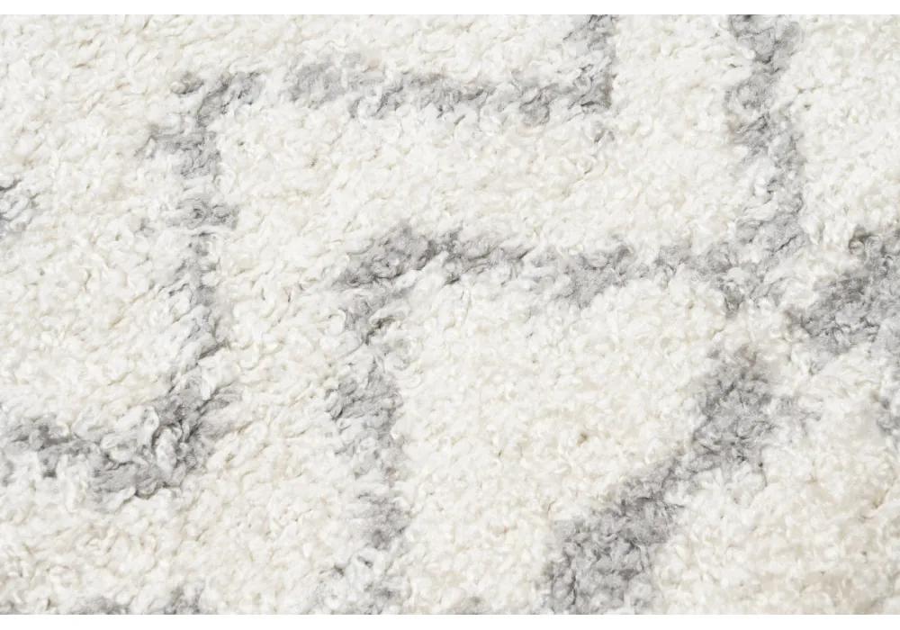 Kusový koberec shaggy Poema krémový 140x200cm