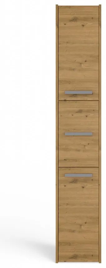 Kúpeľňová skrinka Samways 2 (dub artisan). Akcia -21%. Vlastná spoľahlivá doprava až k Vám domov. 1132956