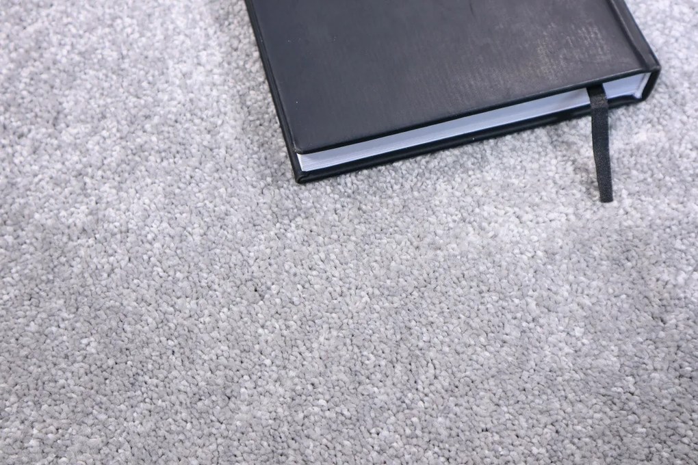 Vopi, Kusový koberec Laguna šedá štvorec, 300x300, šedá, obývacia izba