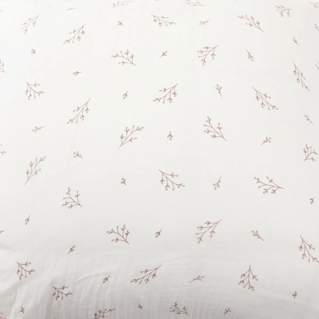 Matex Mušelínové obliečky Vetvička, 140 x 200 cm, 70 x 90 cm