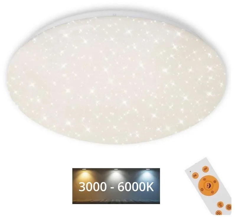 Brilo Brilo - LED Stmievateľné stropné svietidlo STARRY SKY LED/40W/230V 3000-6000K + DO BL1220